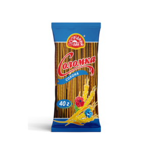 Соломка солона 40г ТМ Рідний Лан