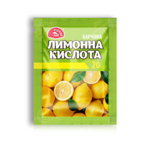 Лимонна кислота 20г ТМ Рідний Лан